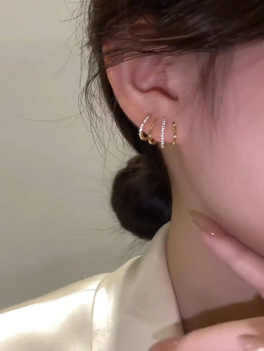 ClawMuse Studs – Western Chic with Cubic Zirconia Spark