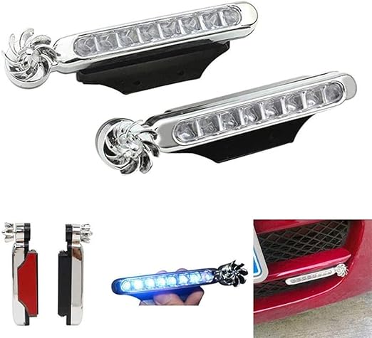 Wind-Powered LED Wheel Lights