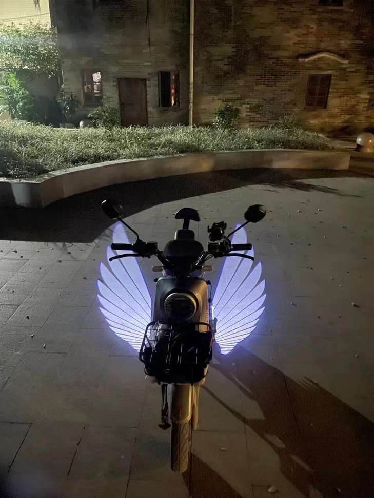 Angel Wings Car Welcome Light – Project Style Every Time You Unlock