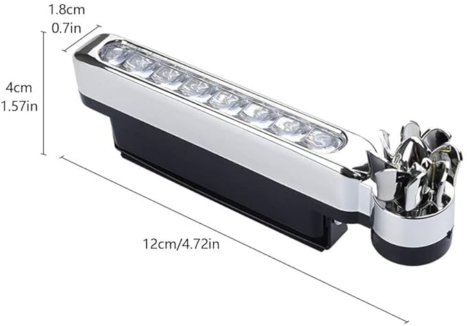 Wind-Powered LED Wheel Lights
