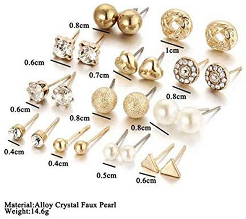 Lunara Studs – Sleek Geometry Meets Everyday Glow