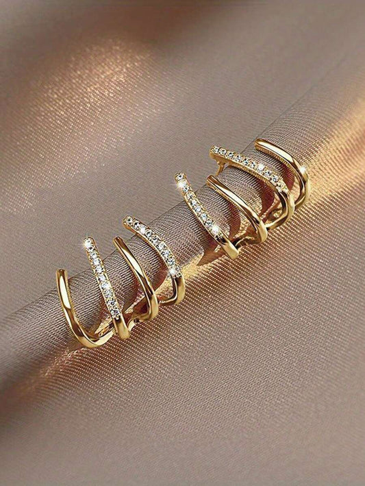 ClawMuse Studs – Western Chic with Cubic Zirconia Spark