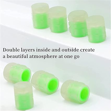 Universal Fluorescent Valve Caps – Anti-Corrosion + Night Visibility
