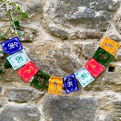 Ride with Blessings: Tibetan Prayer Flags for Bikes & Cars