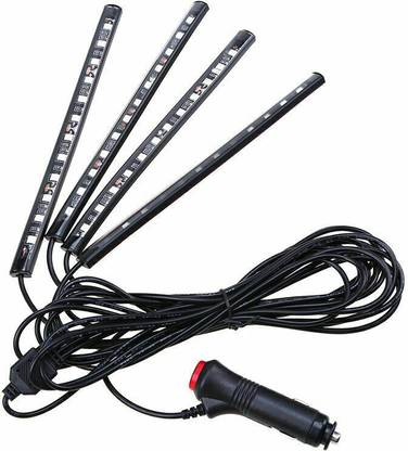 Glow On the Go – Multicolor Car LED Kit with Remote & Sound Sync