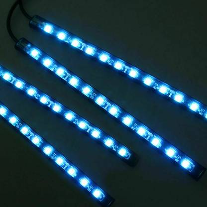 Glow On the Go – Multicolor Car LED Kit with Remote & Sound Sync