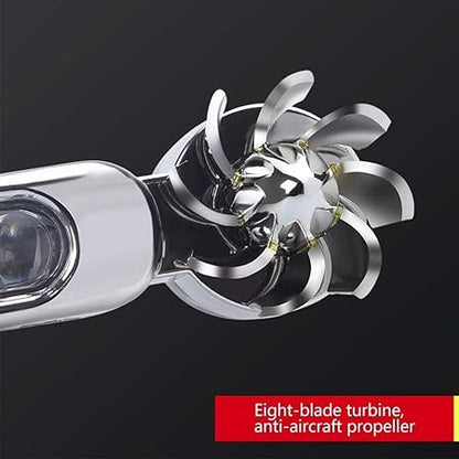 Wind-Powered LED Wheel Lights