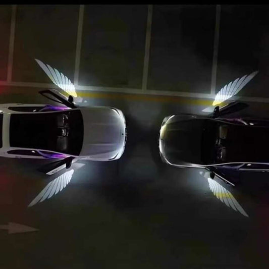 Angel Wings Car Welcome Light – Project Style Every Time You Unlock
