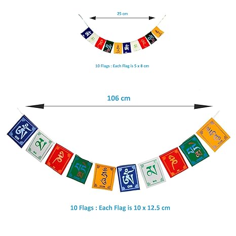 Ride with Blessings: Tibetan Prayer Flags for Bikes & Cars
